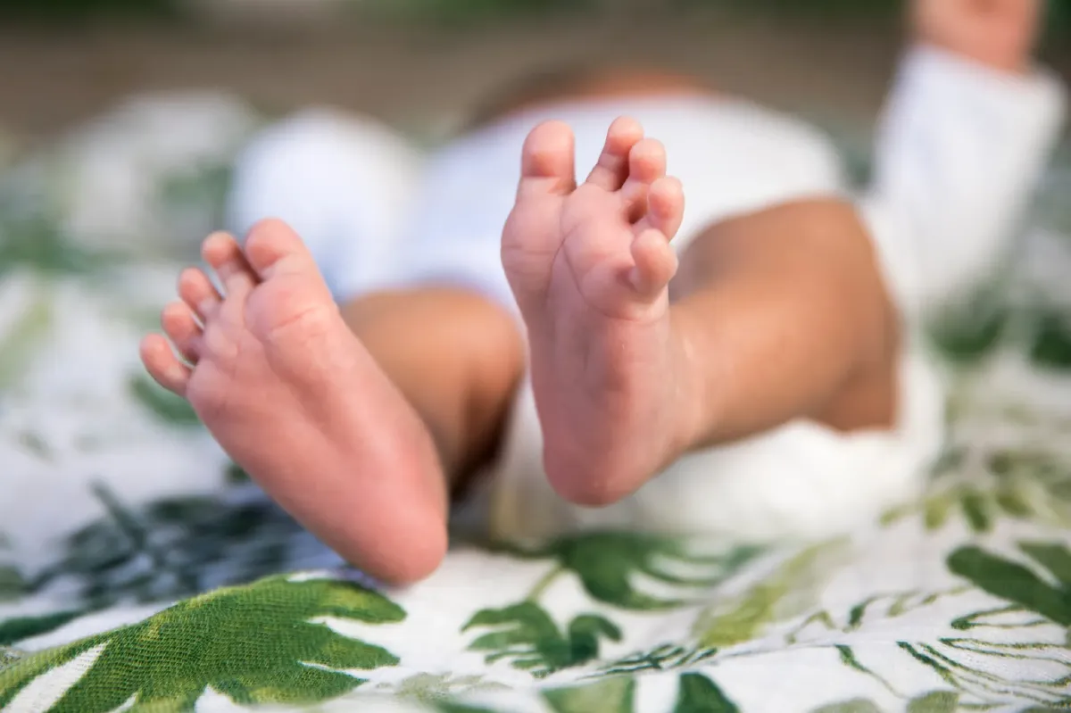baby-feet-on-a-blanket-patterned-with-green-leaves-1784735786590.webp